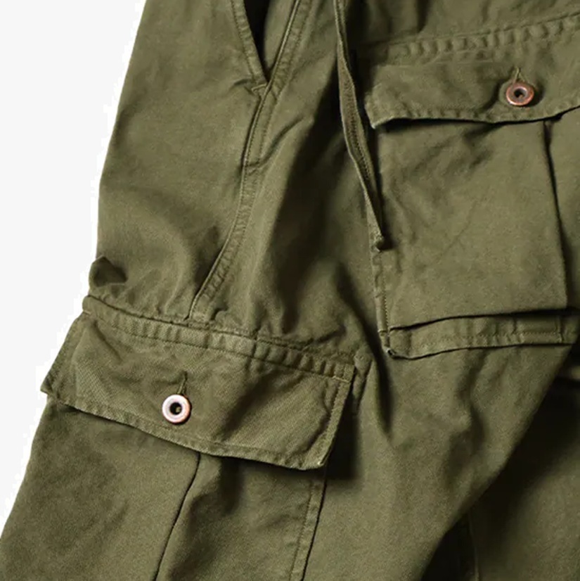 9/27 RELEASE: KAPITAL THIN CANVAS RINGOMAN CARGO PANTS - PRE ORDER ITEM (預訂中)