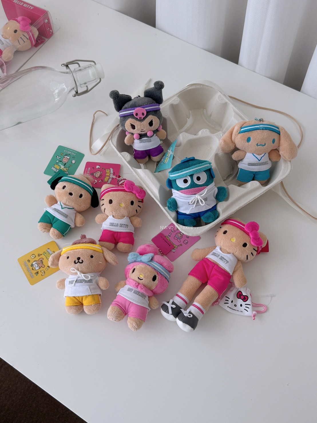 <快速出貨> 三麗鷗Sanrio  x Olive Young 馬拉松系列 吊飾