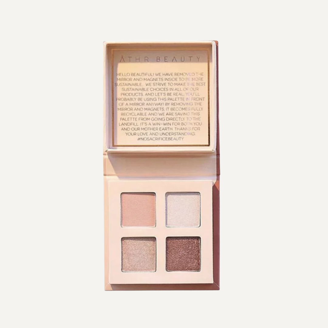 ATHR BEAUTY 4色粉晶寶石柔滑眼影盤