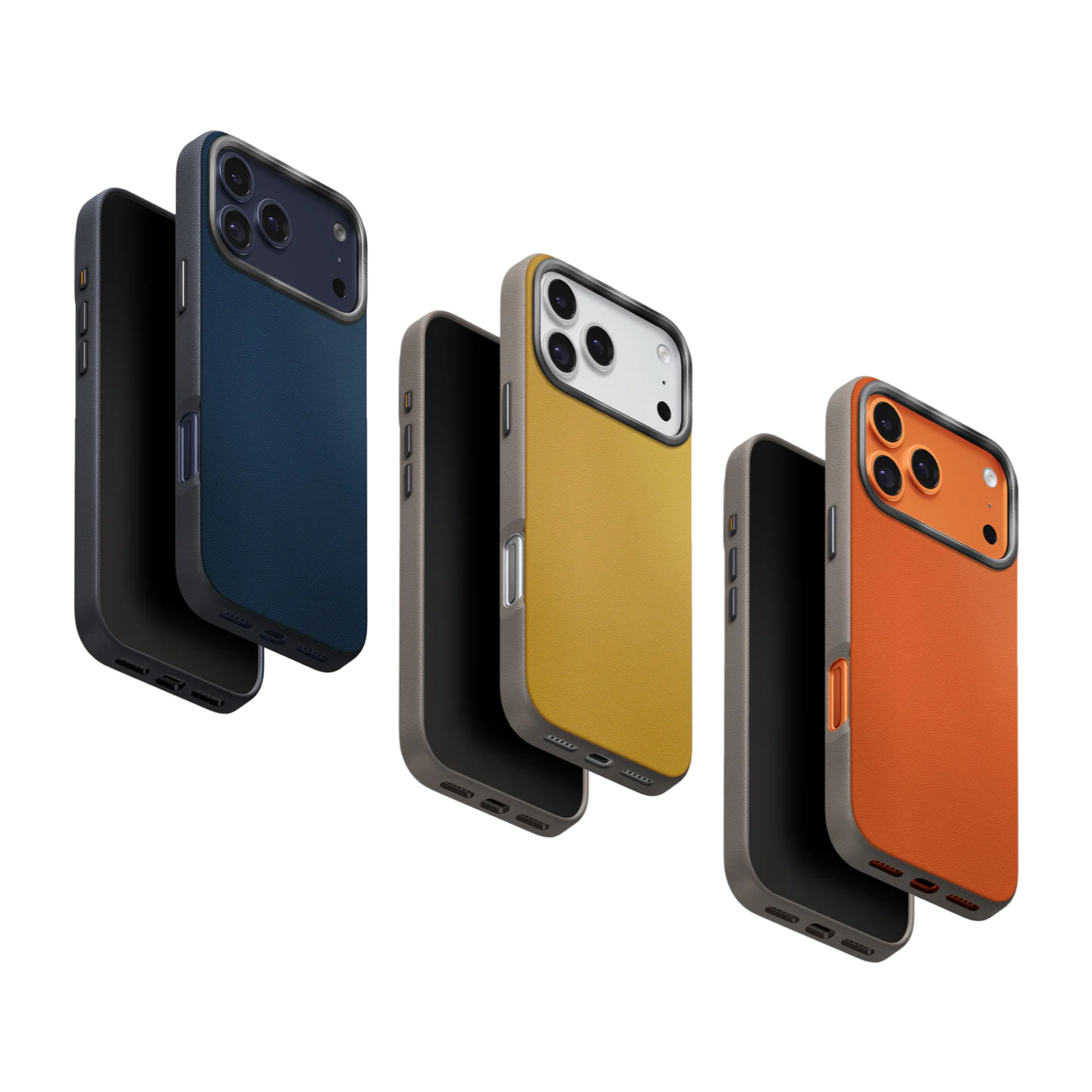 UNIQ iPhone 17 Pro Max Lyden DS Lyden DS 雙色高級人造皮革保護殼