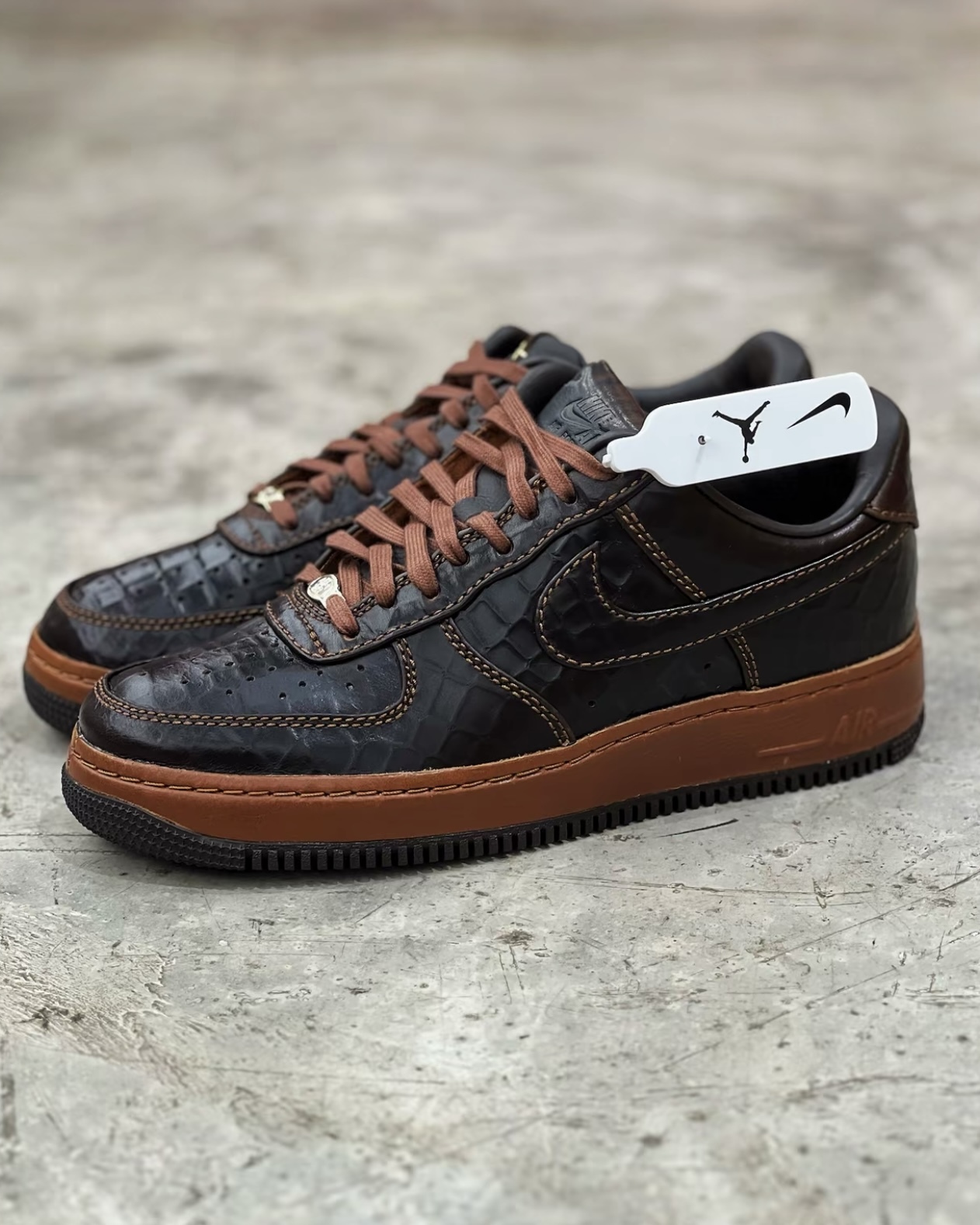 【Focus Store】預購 Nike Air Force 1'07 "Fauna Brown and Cognac" 鱷魚皮 II7090-222