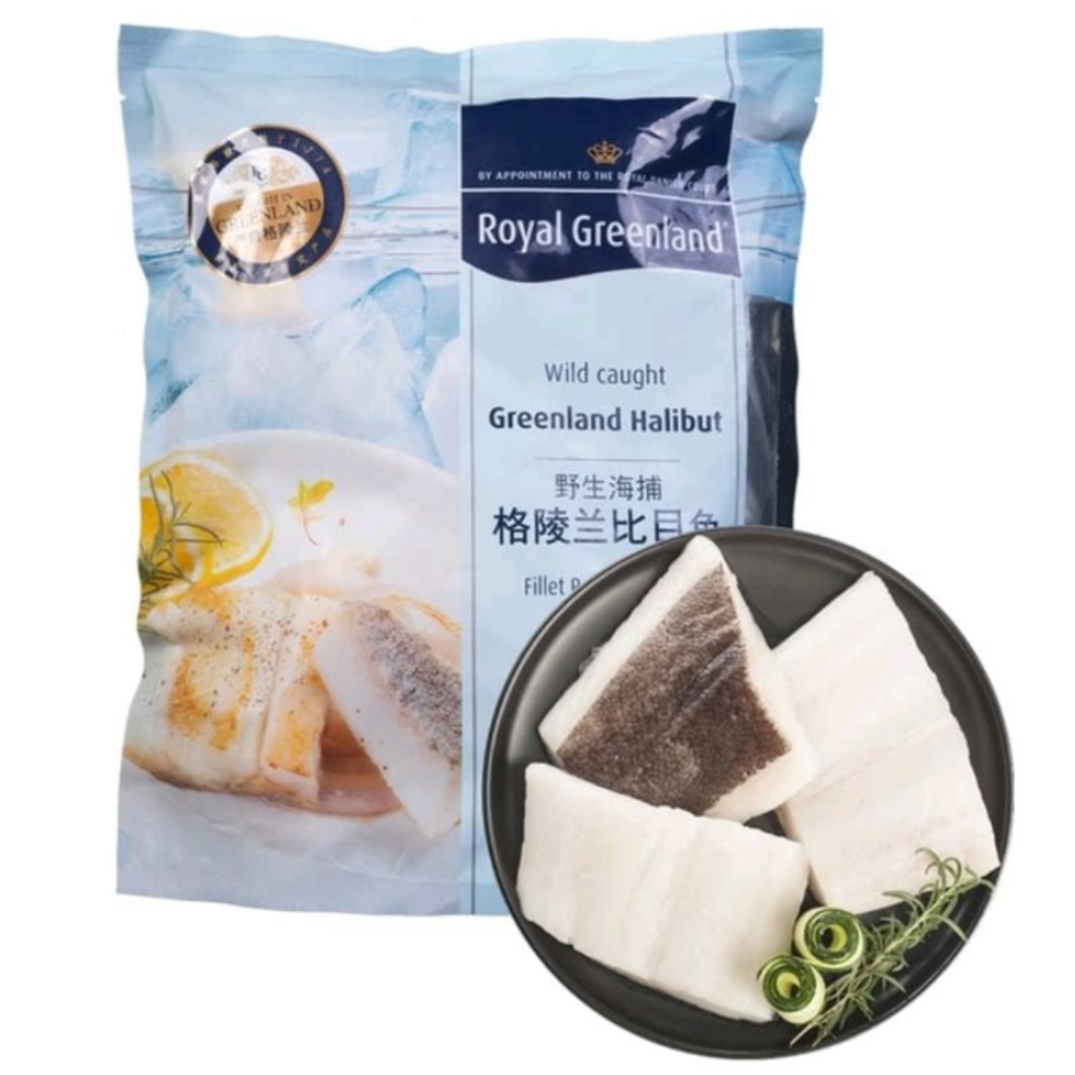 Royal Greenland 格陵蘭比目魚魚片 1.2KG