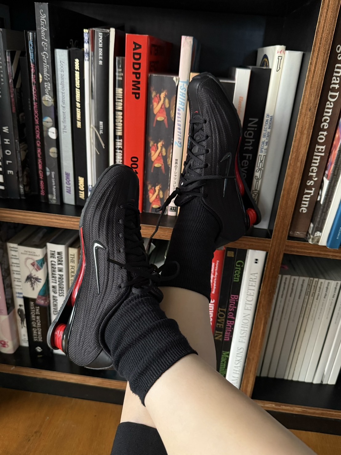 Nike W SHOX Z 氣墊彈簧鞋 女鞋 黑紅