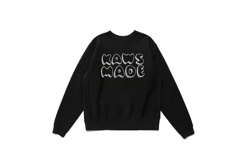 限量現貨KAWS HUMAN MADE 黑色 衛衣
