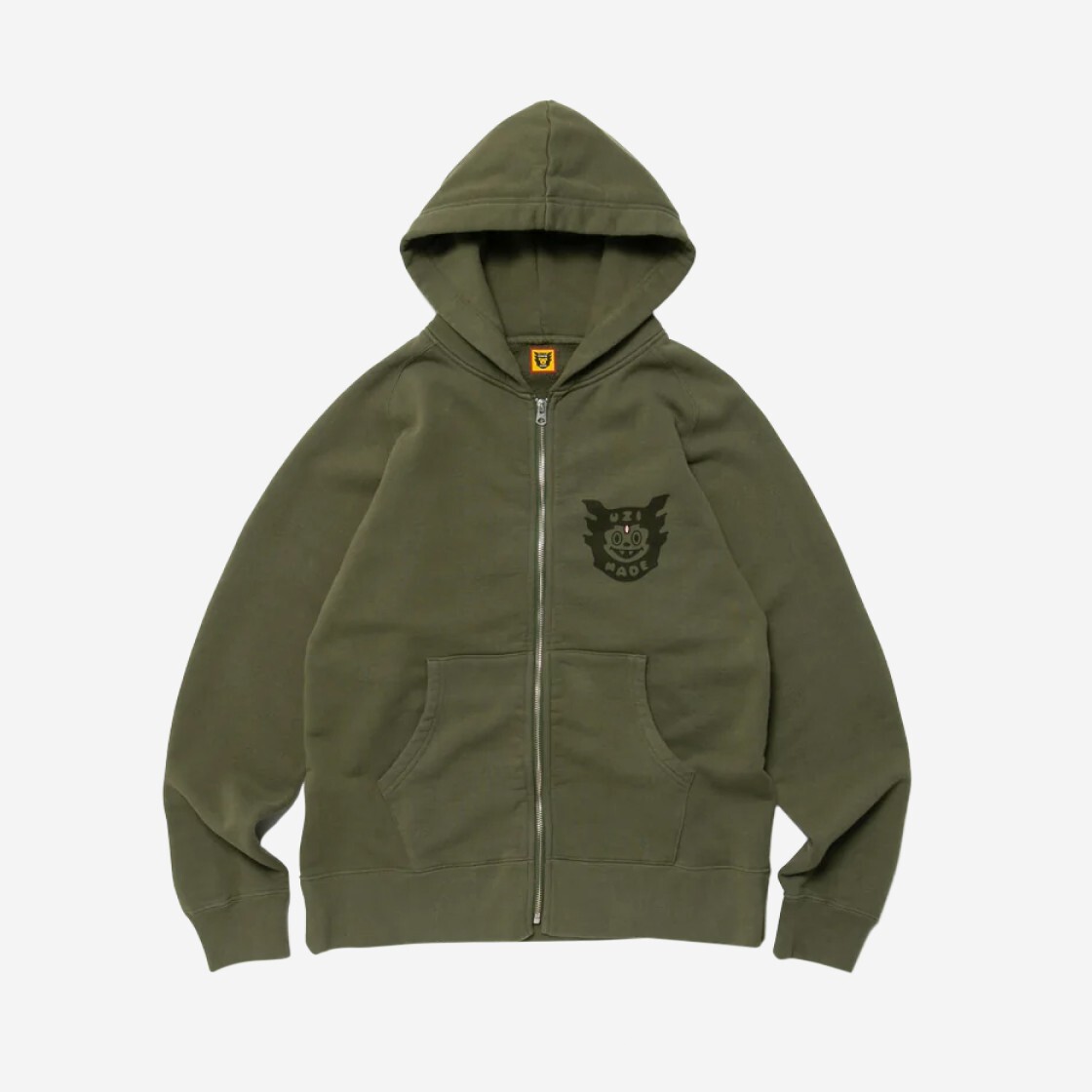 限量現貨HUMAN MADE UZI 蝙蝠 綠色鋪棉外套XX23CS008