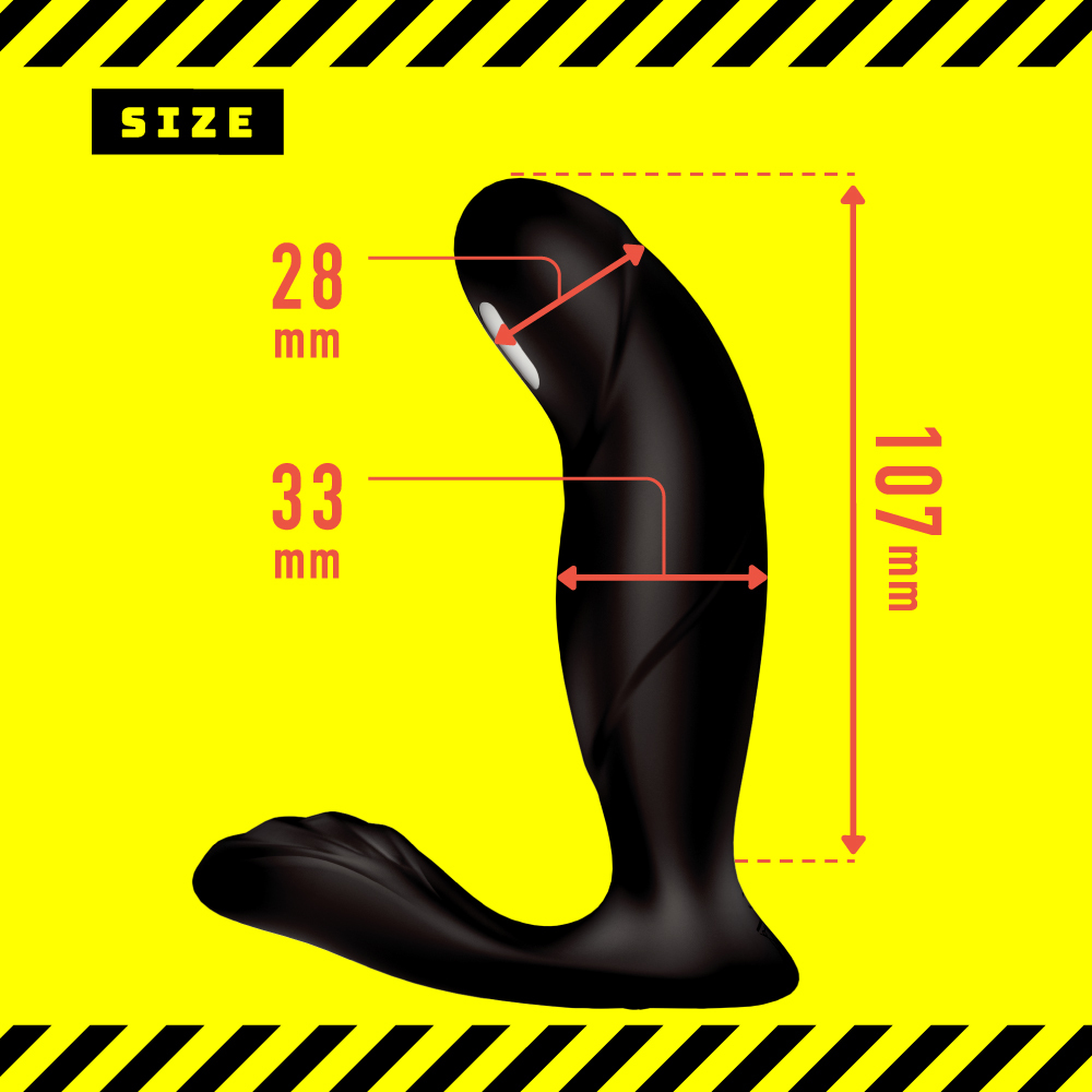 PxPxP 雌墜後庭振動棒 前列腺雷霆按摩器