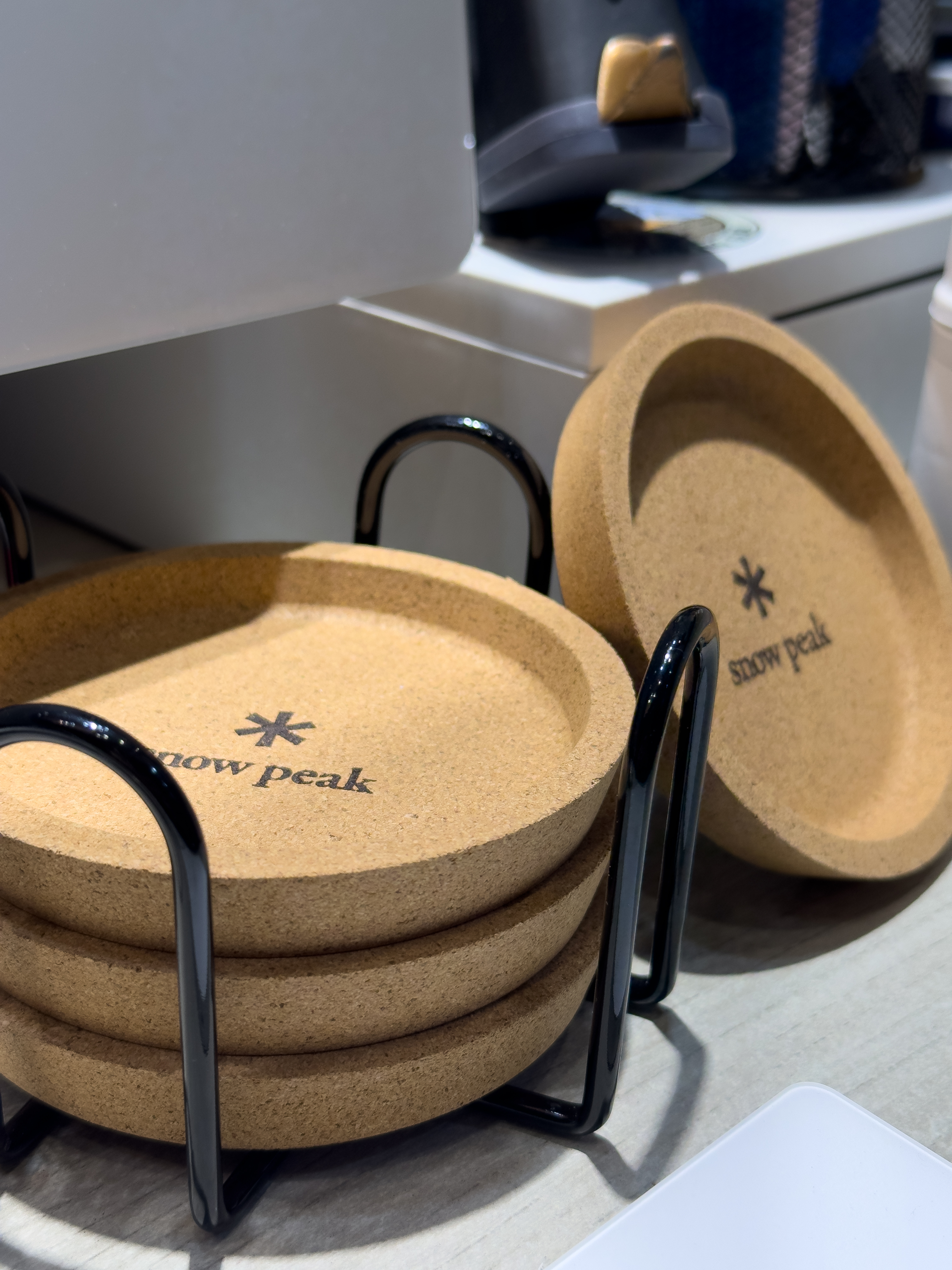 【現貨】snow peak 高質感 軟木塞杯墊組