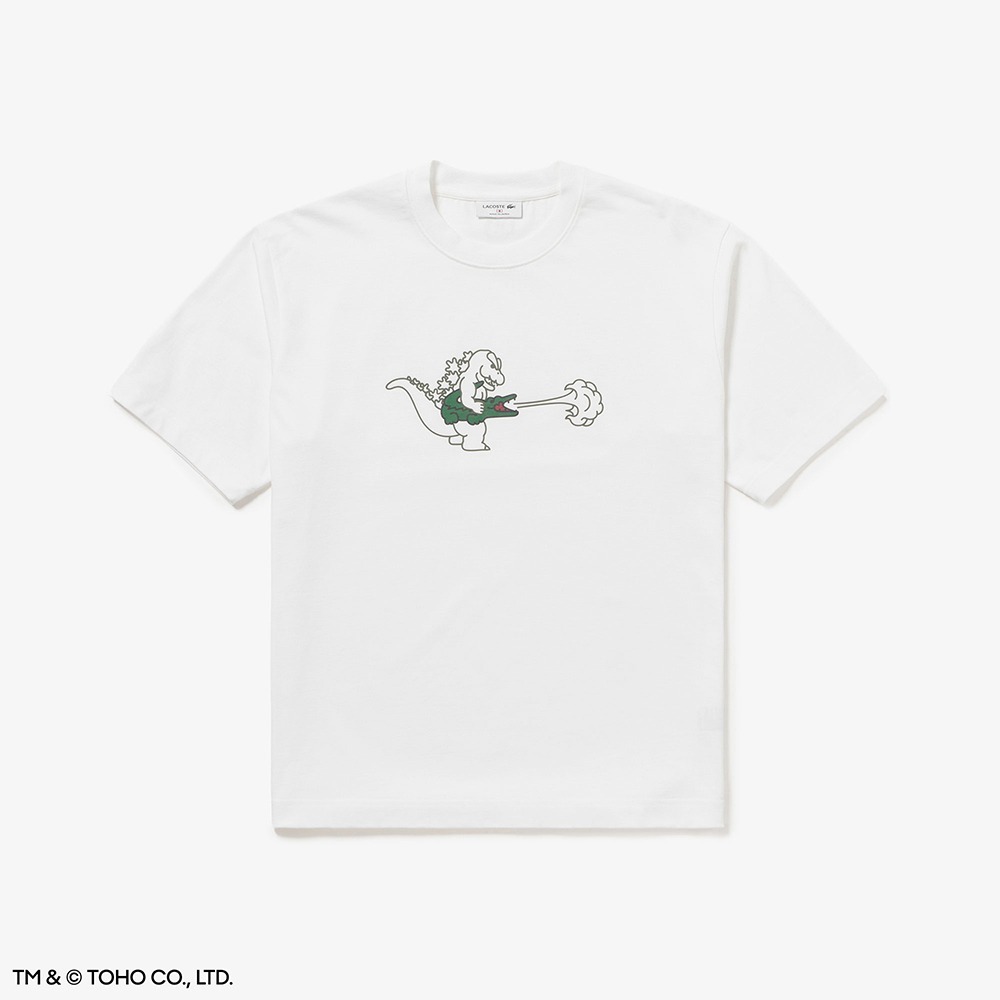 2025AW 日版 Lacoste x Godzilla 聯名 哥吉拉 玩鱷魚 鱷魚 短T 現貨 TH17MYJ-99