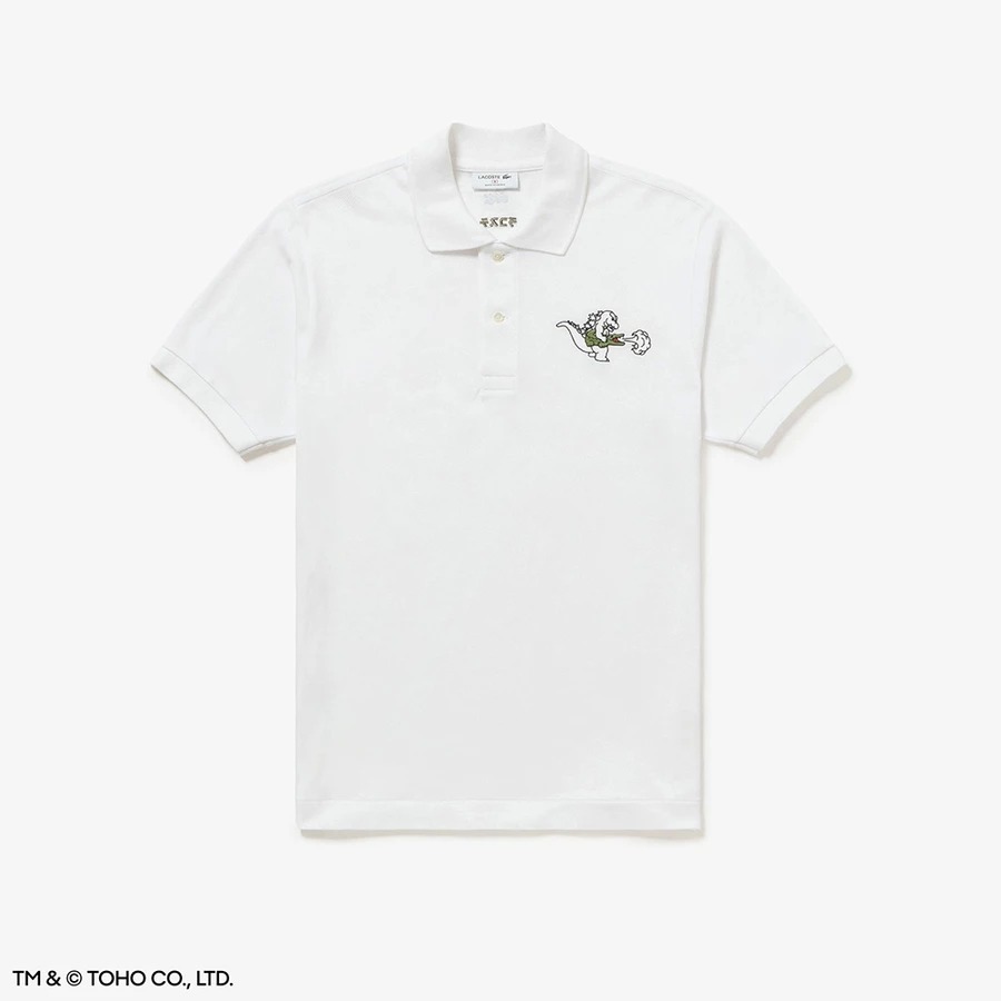 2025AW 日版 Lacoste x Godzilla 聯名 哥吉拉 玩鱷魚 鱷魚 短袖 POLO衫 現貨 PH01MYJ-99