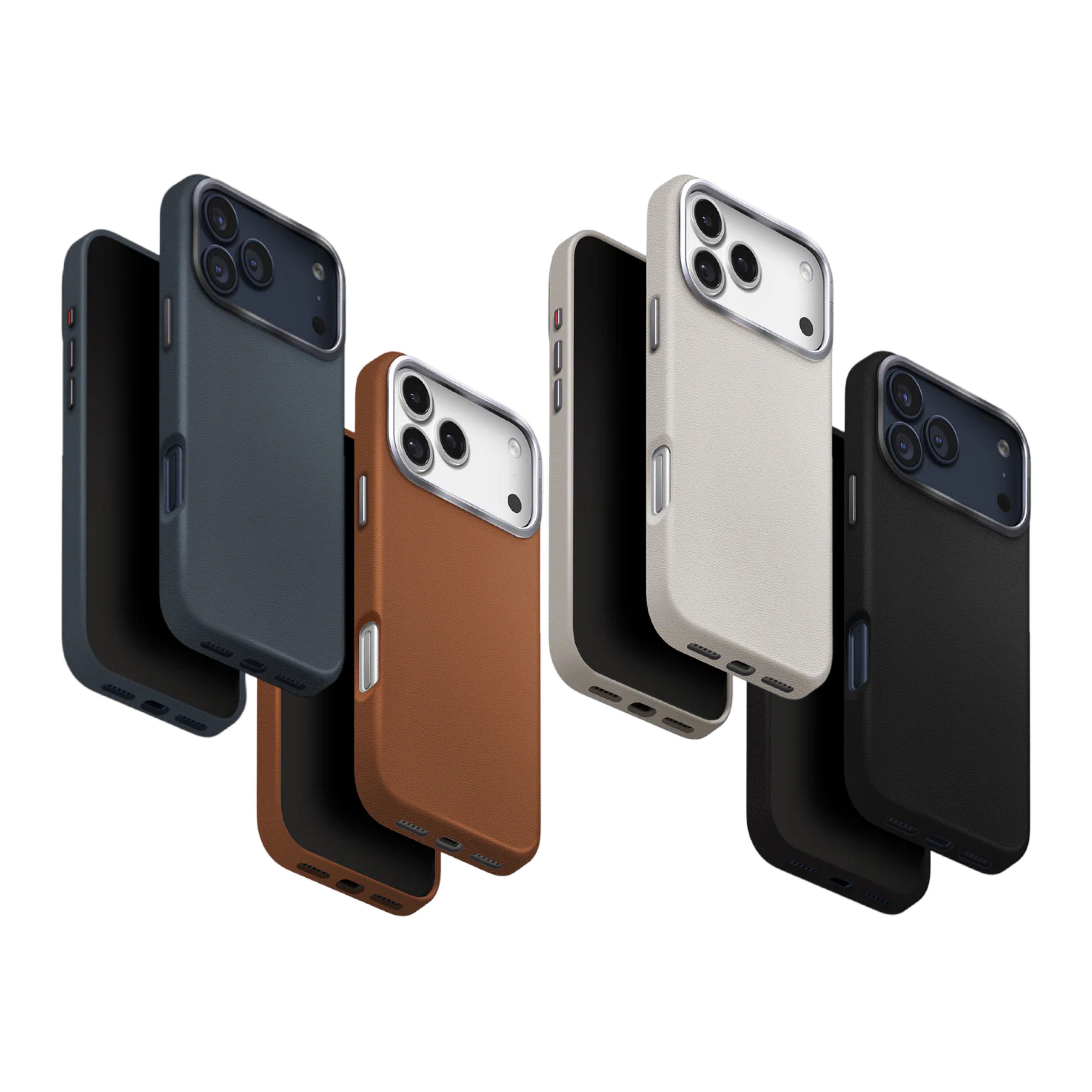 UNIQ iPhone 17 Pro Max Lyden 高級人造皮革保護殼