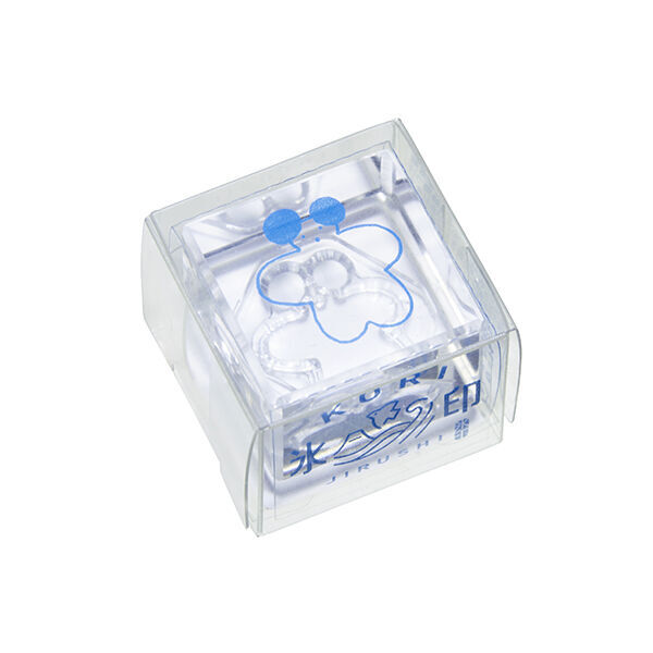 HITOTOKI 透明印章 單個 小尺寸 絨毛玩具｜KING JIM 日本