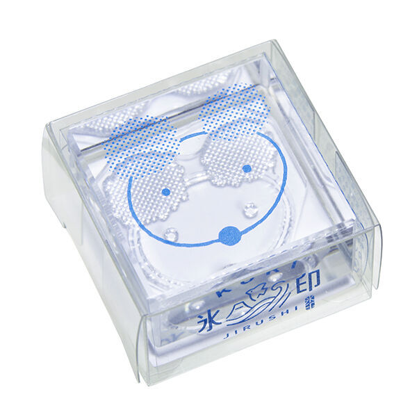 HITOTOKI 透明印章 單個 大尺寸 熊熊｜KING JIM 日本