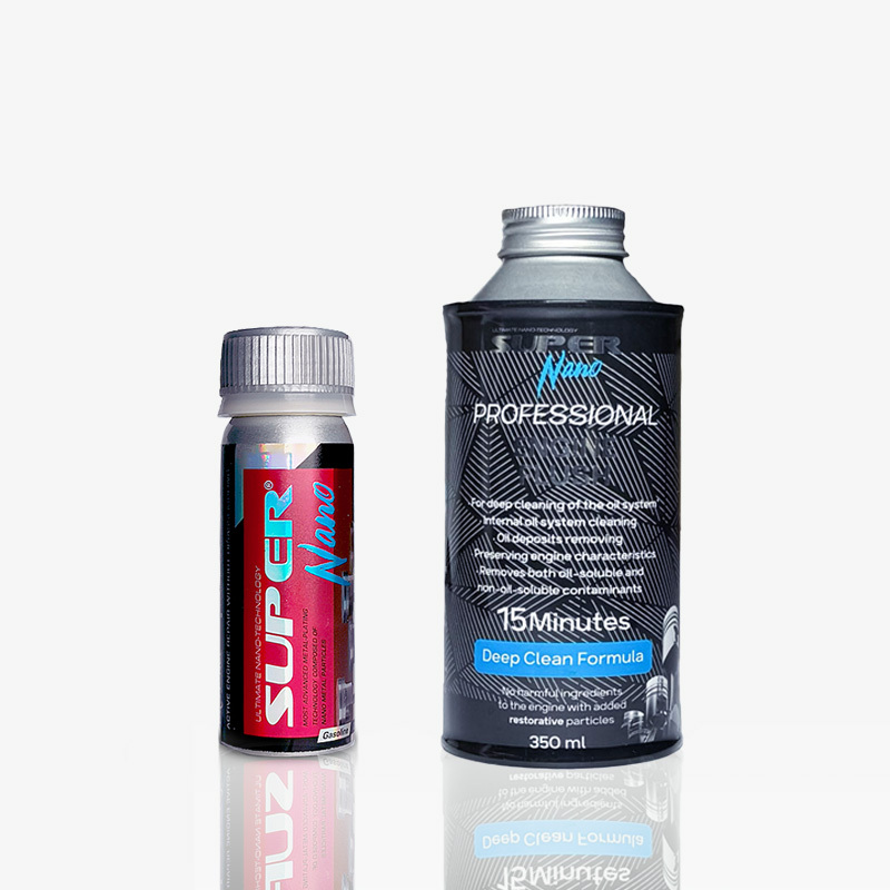 SUPERNANO Engine Restorer 50g + Engine Flush 350ML