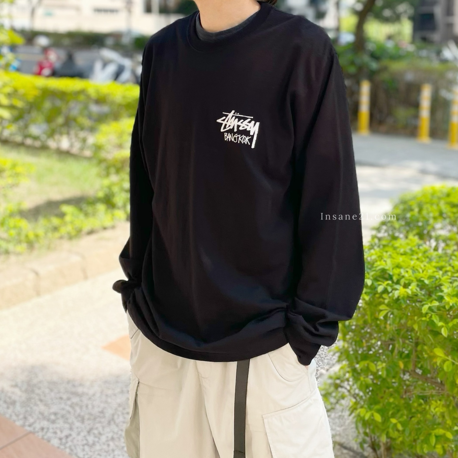STUSSY BANGKOK 長袖 曼谷限定 上衣 潮牌服飾 泰國限定 薄長袖