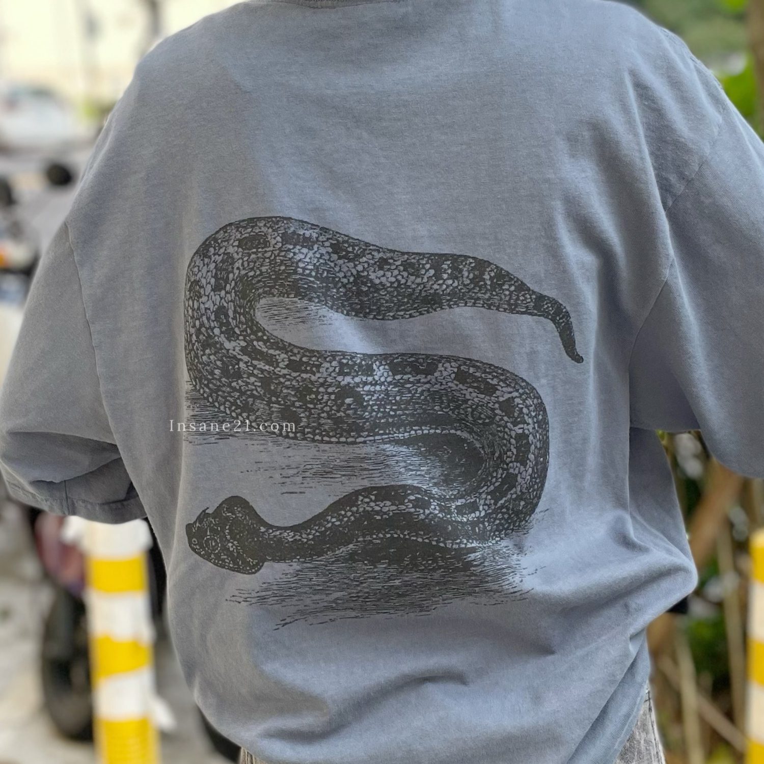 STUSSY 大S蛇 背後大蛇 短袖 上衣 潮牌服飾 男女同款