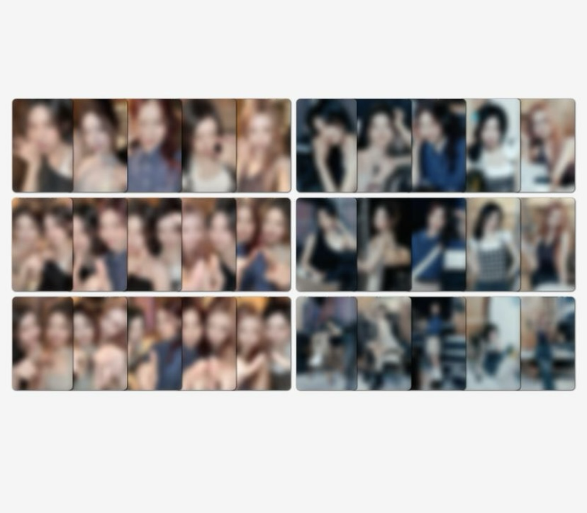 Itzy On air random trading card