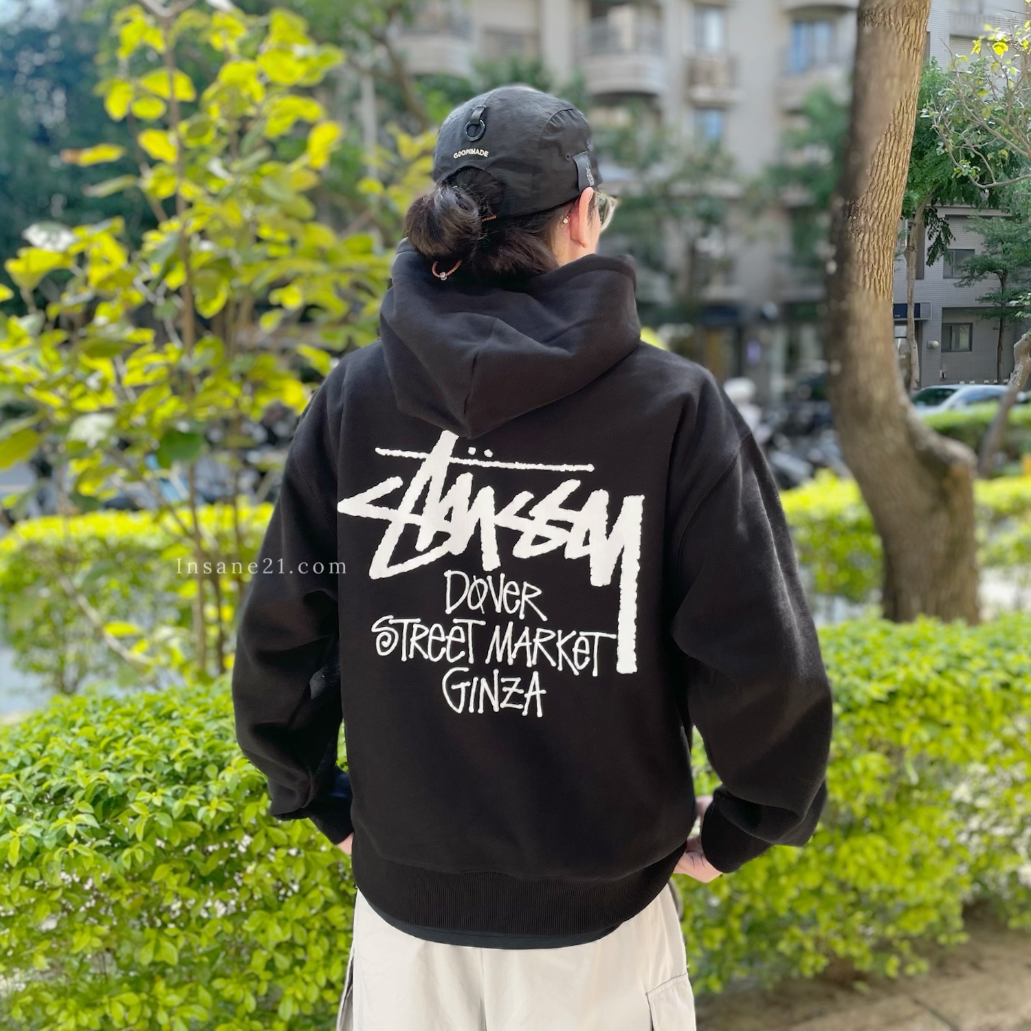 STUSSY 銀座 GINZA HOODIE 帽踢 DOVER STREET MARKET