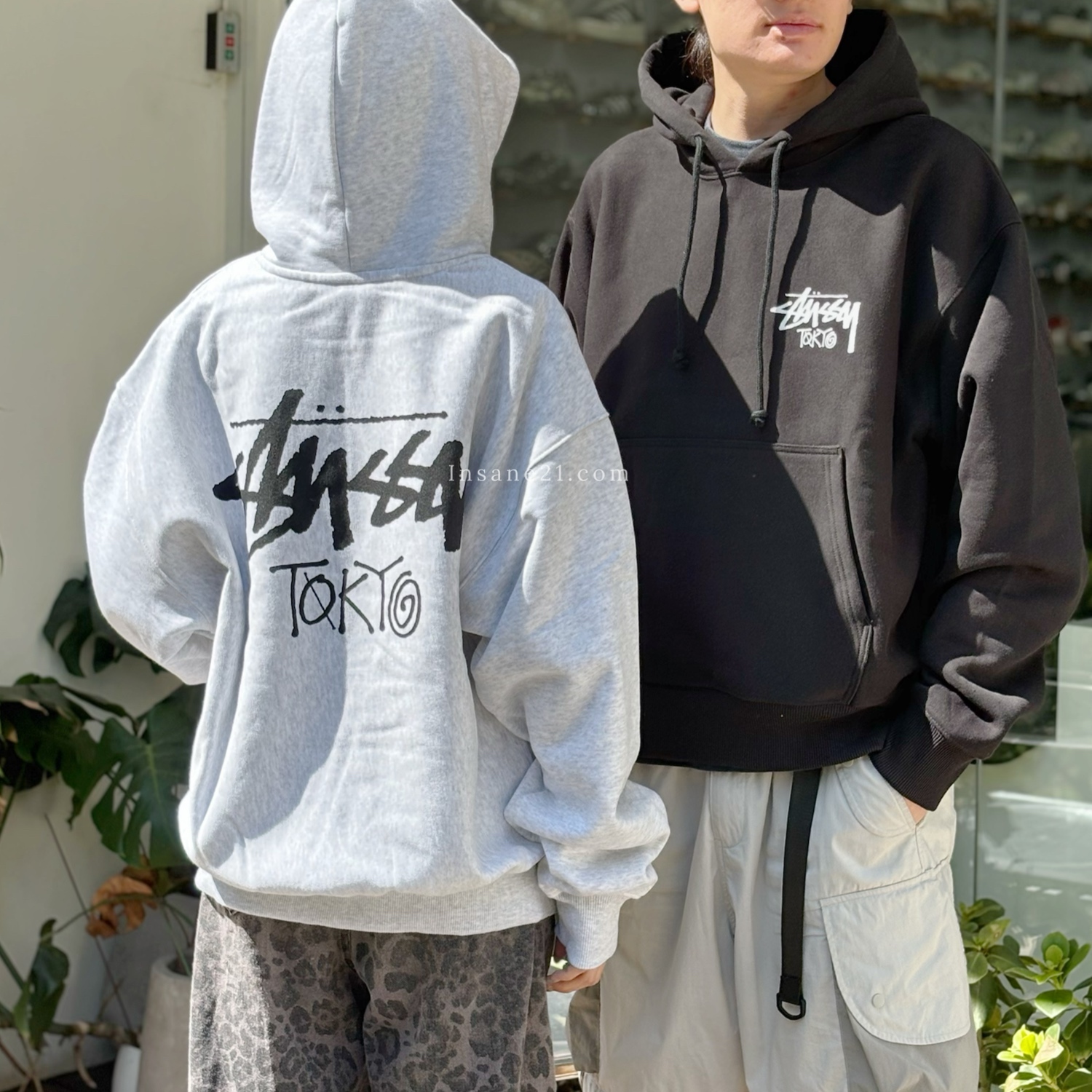 STUSSY 東京限定 帽Ｔ 帽踢 中性 冬季 長袖 中性