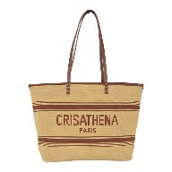 Crisathena Légèreté Large Tote Bag CT-240035-Camel -M
