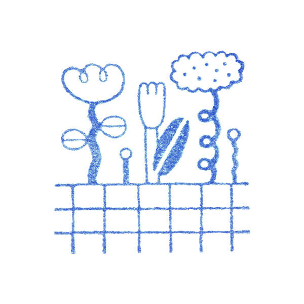 HITOTOKI 透明印章 單個 大尺寸 陽台花圃｜KING JIM 日本