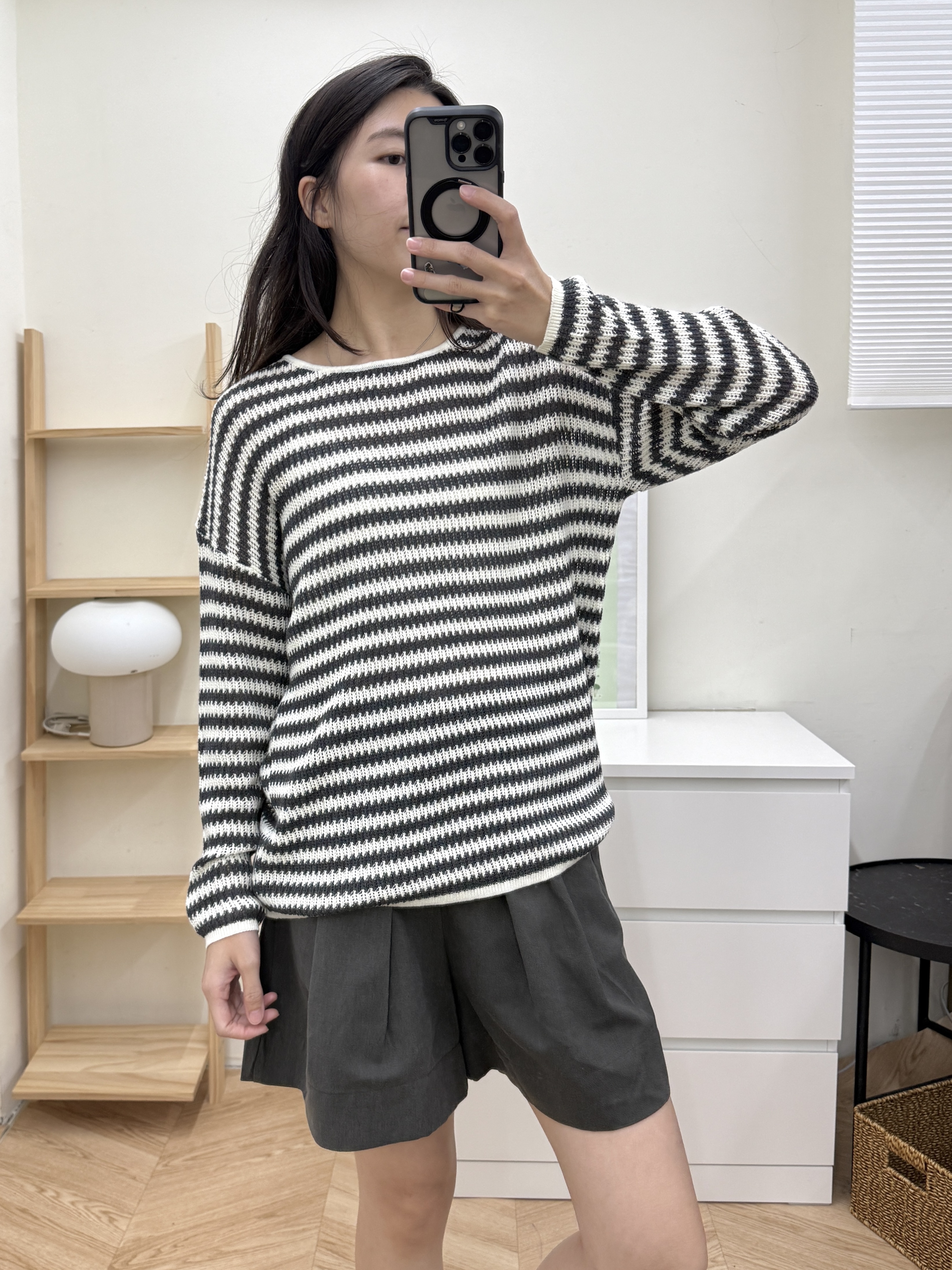條紋慵懶毛衣*2色
