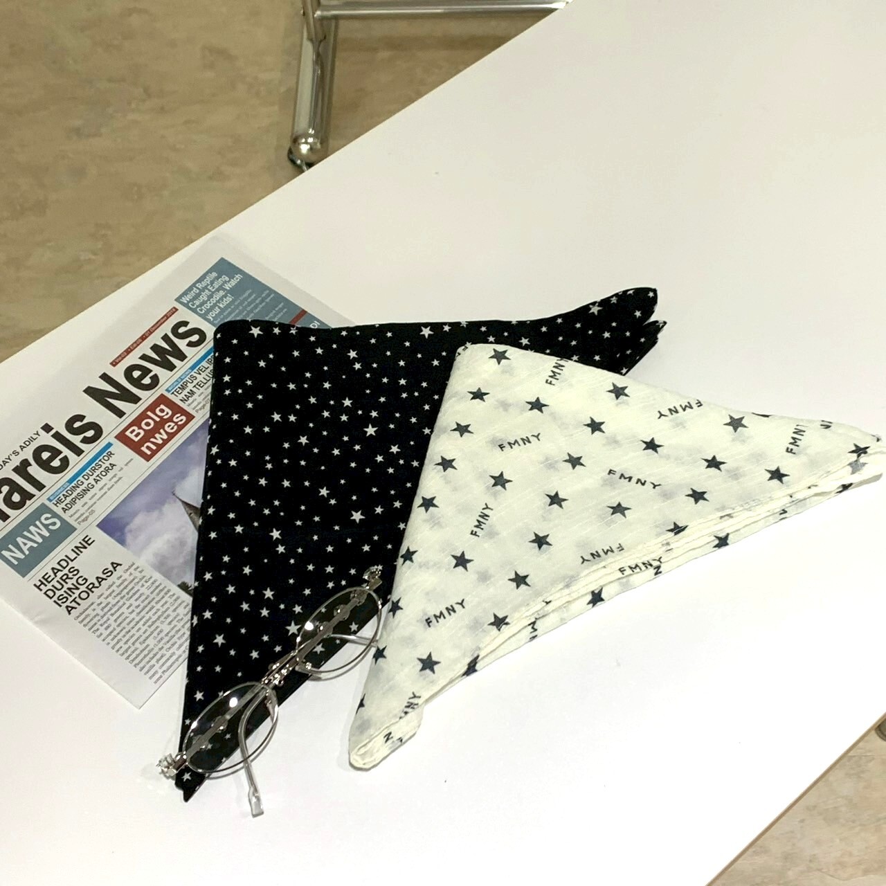 甜星漫遊 滿天星頭巾