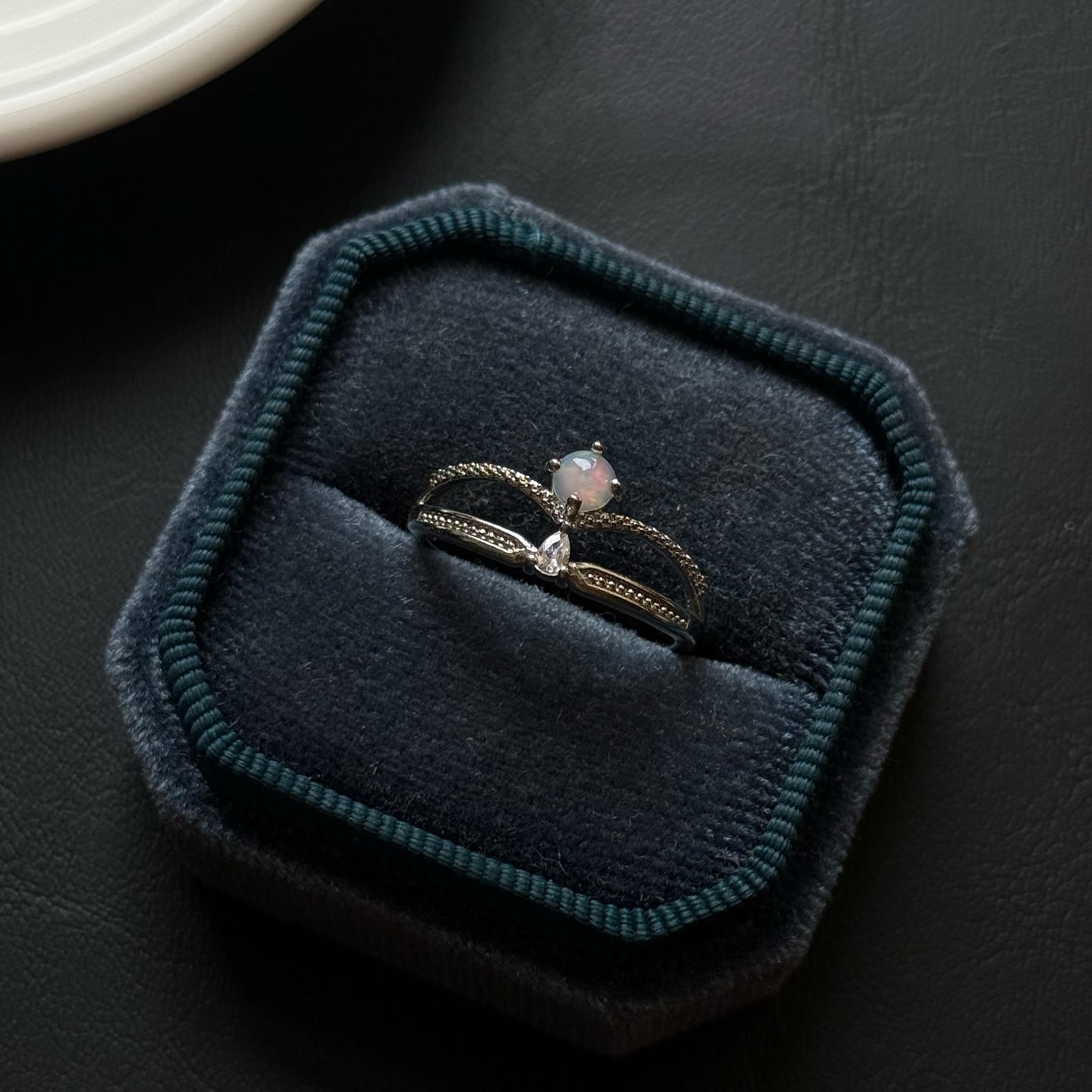 [原石] 衣索比亞蛋白石 戒指