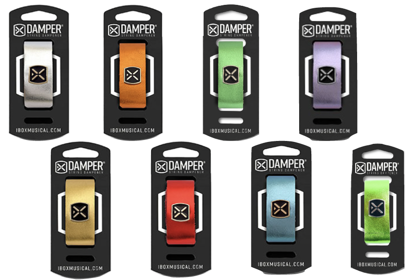 IBOX IBOX String Damper 金屬鐵標款 - Metallic 系列 SM/MD 尺寸可選 — 三峽吉他 / Bass｜YA! 玩音樂
