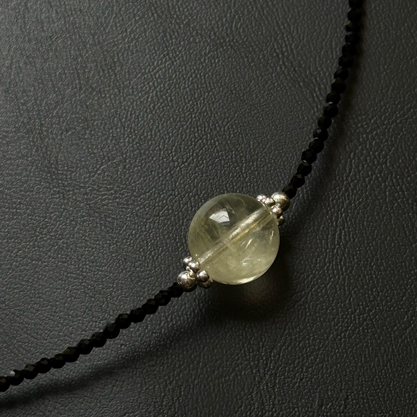 [原石] 黃水晶 項鏈