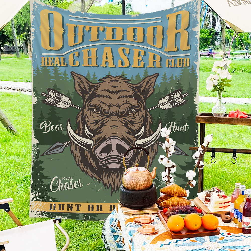 《6274》露營風裝飾掛布背景布