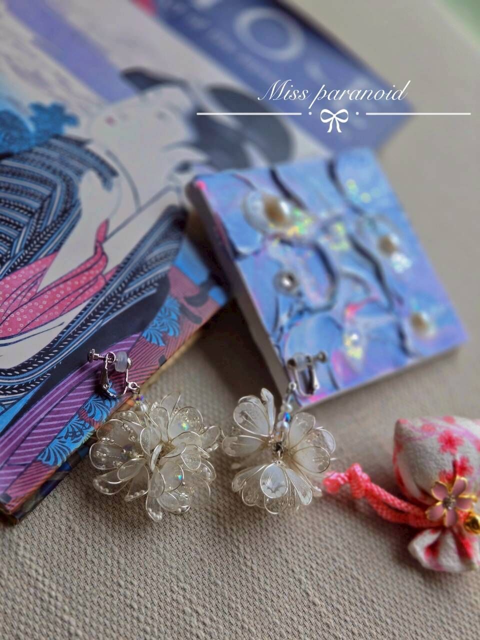 現貨-偏執狂小姐🪭KYOTO半透明花串