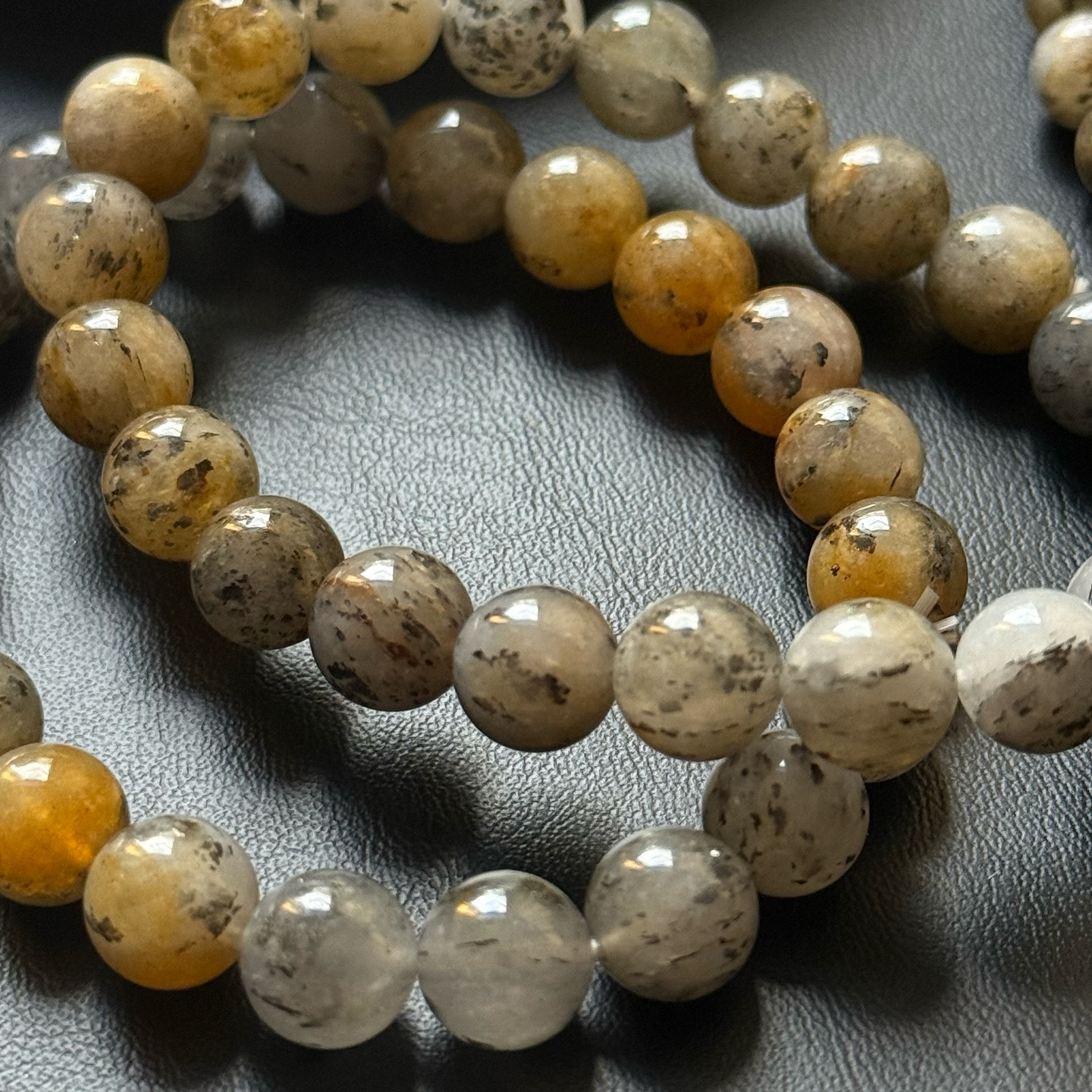 [原石] 巴西銀東菱玉 水晶手串