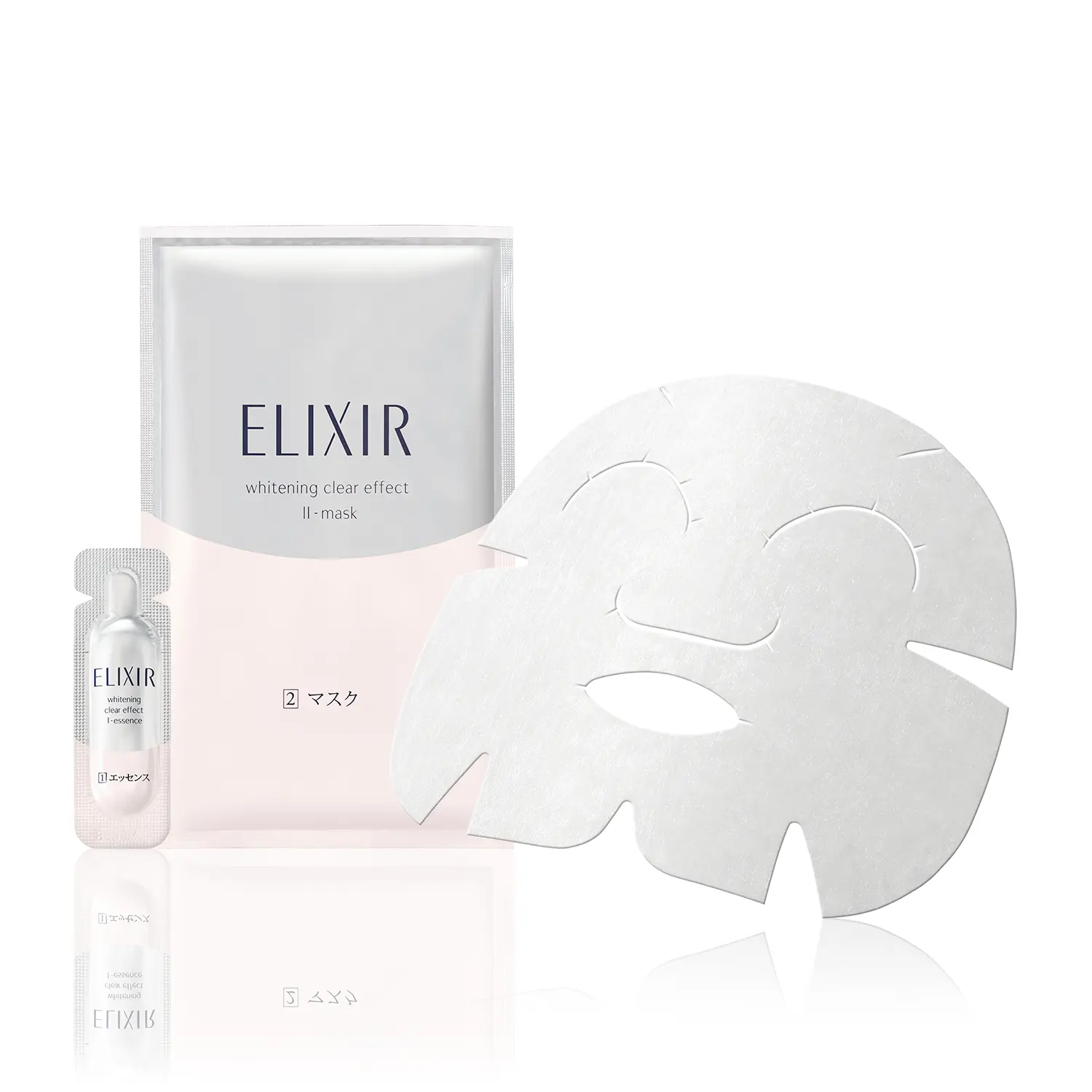 ELIXIR Whitening Clear Effect Mask 美白透亮面膜 6回份