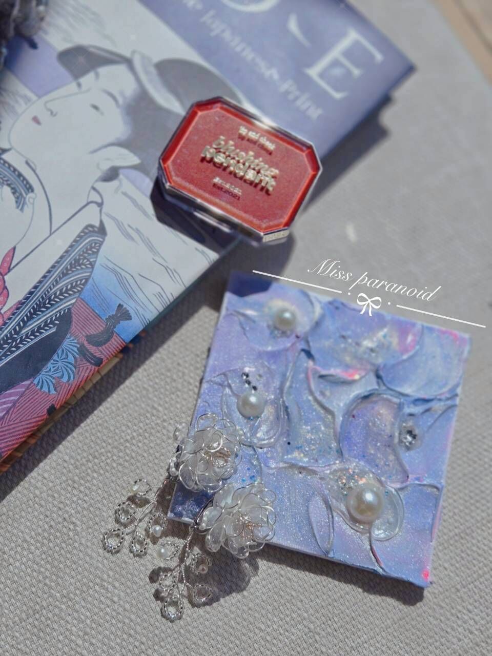 現貨針式🪭偏執狂小姐🪭KYOTO半透明✨️單朵大花