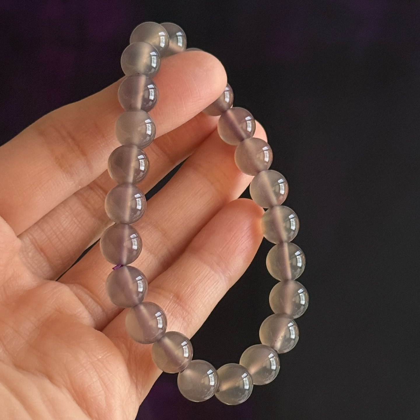 [原石] 紫玉隨 水晶手串