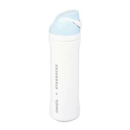 <現貨>Starbucks x Owala 夏日 冷飲 水壺 710ml 白