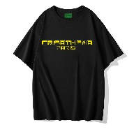 Crisathena Cyber T-Shirt in Black,Yellow CT-CH2611-BLK_YLW -M
