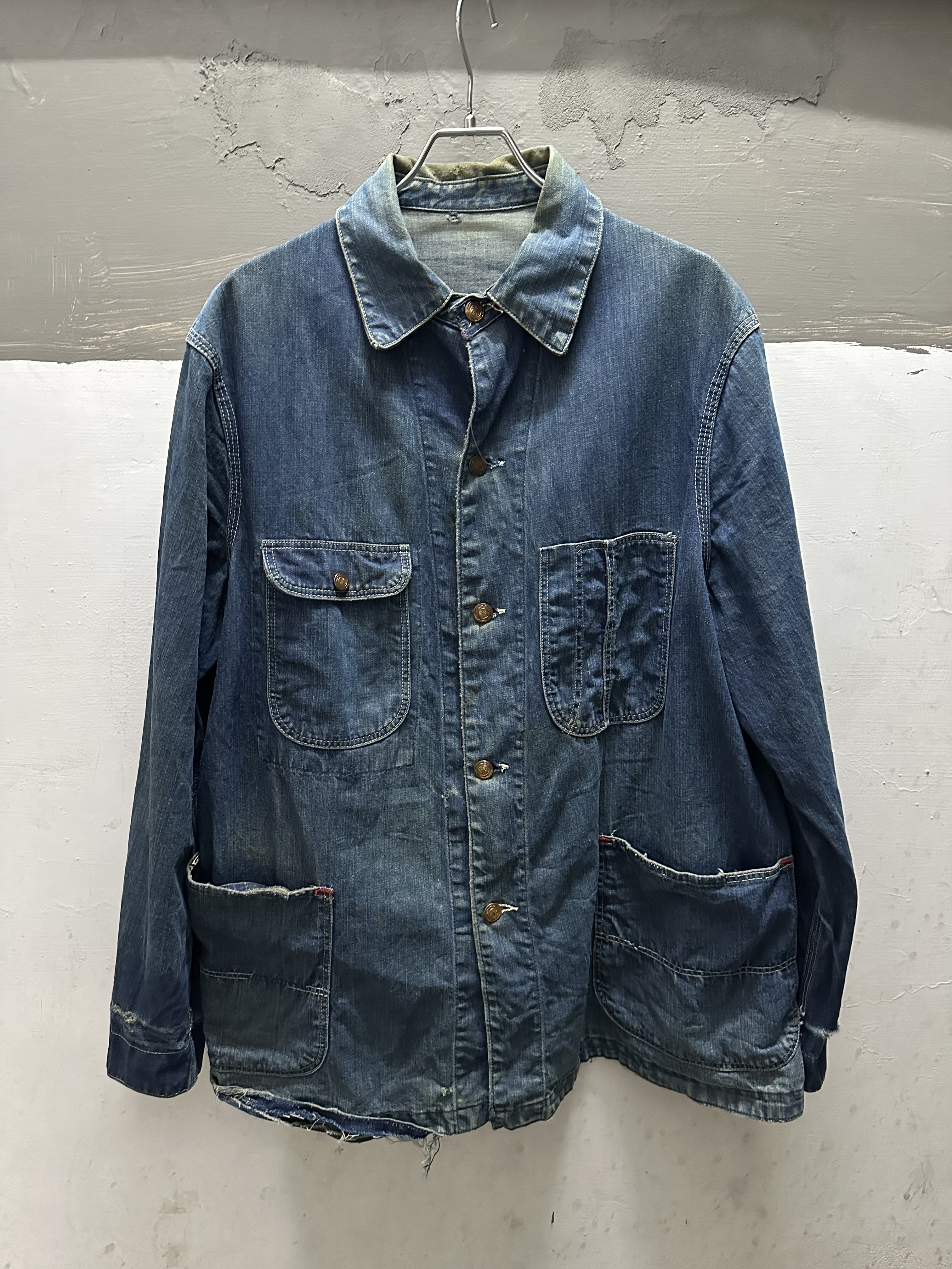 50-60s BLUE BELL Denim Chore Jacket