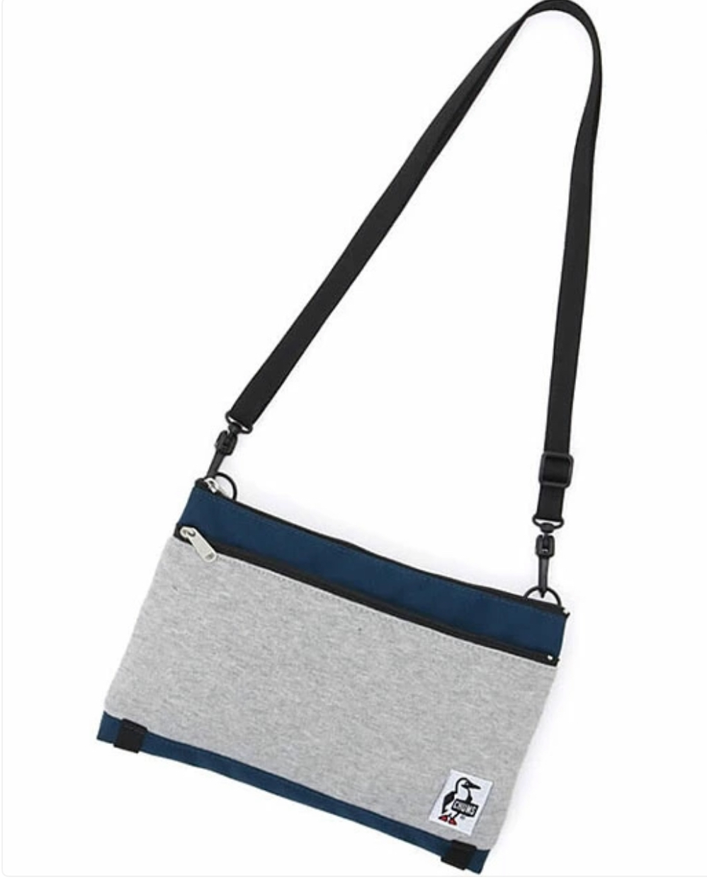 CHUMS - 男女裝Two Necked Shoulder Sweat Nylon 斜挎袋 CH60-3610