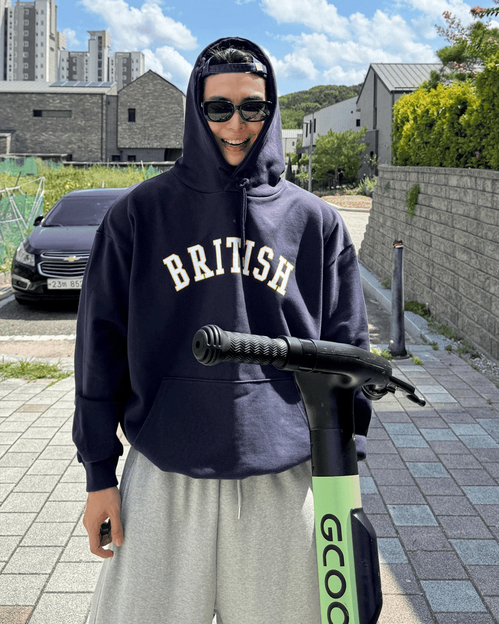 (韓國獨家特價)British 連帽衫