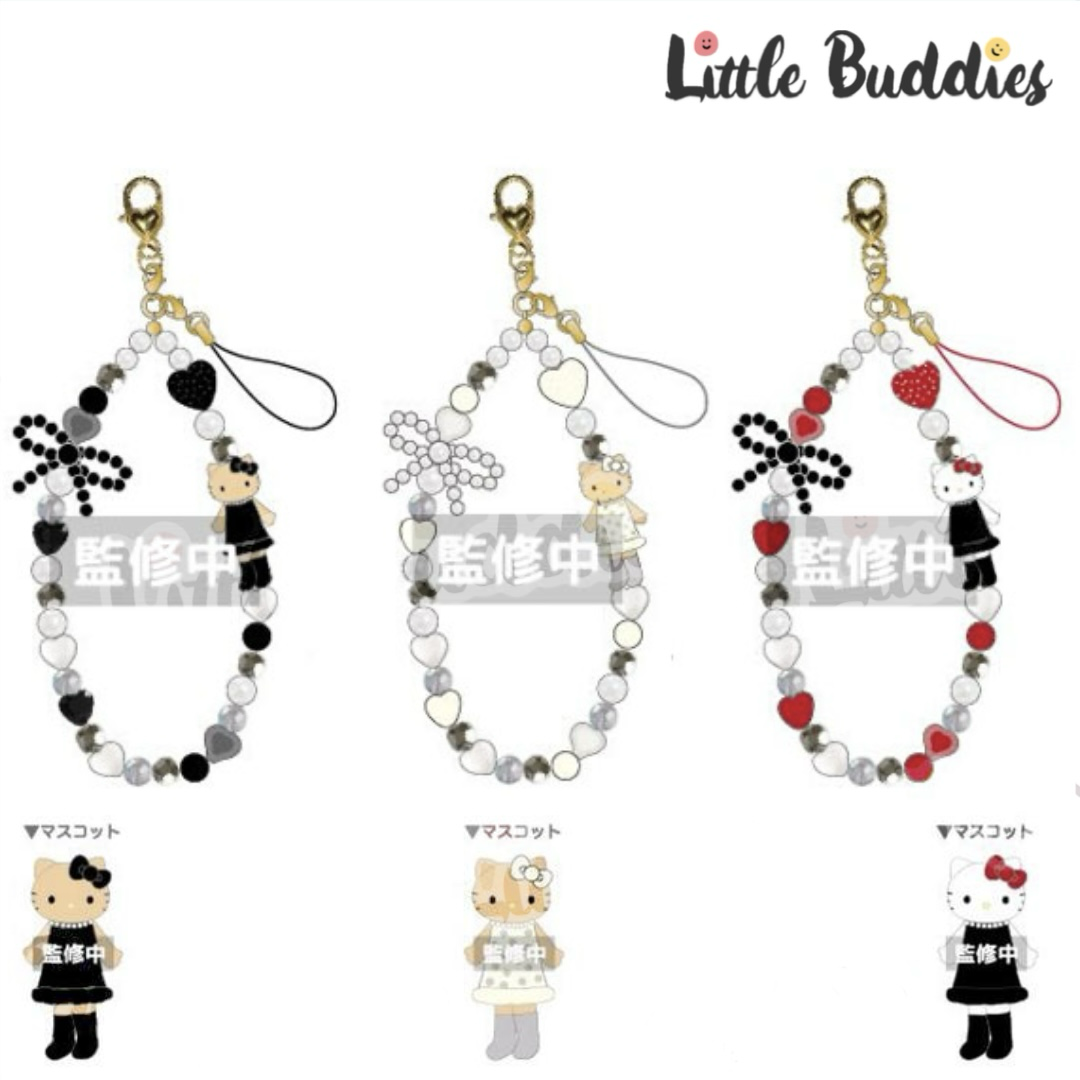 預購 日本 Sanrio Hello Kitty 時尚長腿系列 珠珠電話繩