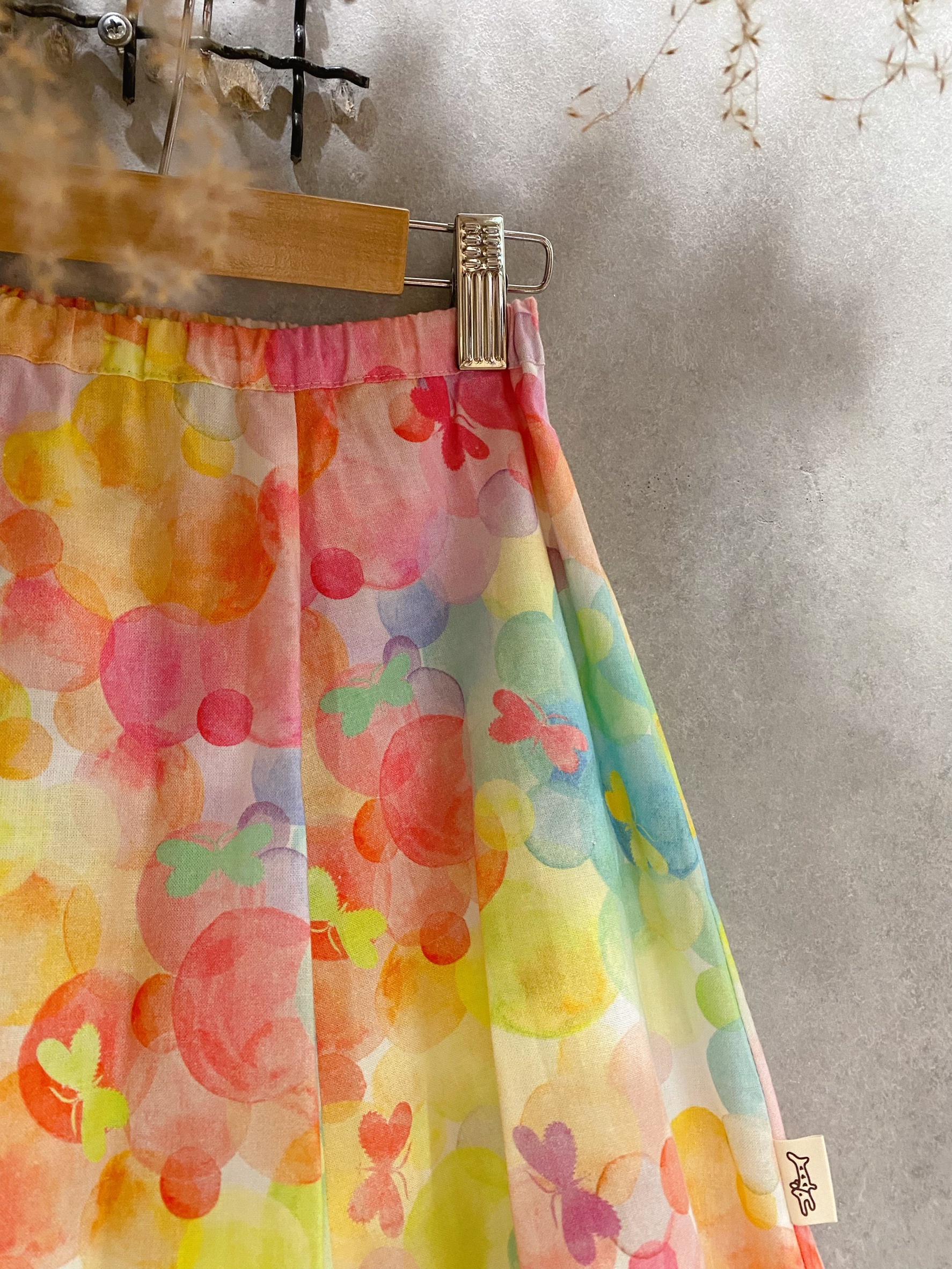 夢幻泡泡 女童荷葉六片裙（100）