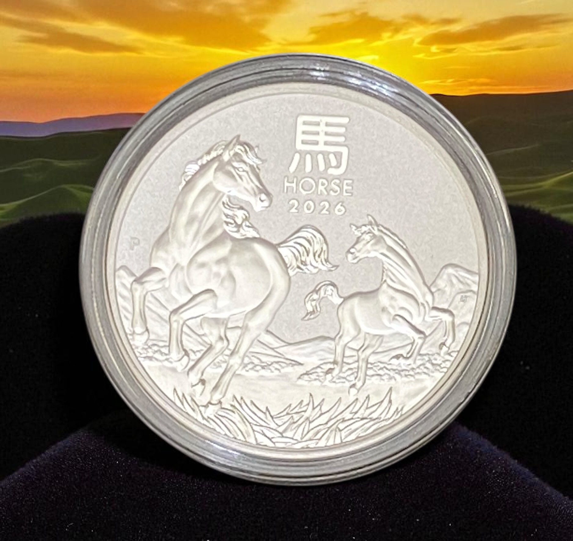 2026 Australian Year of the Horse 1 oz Silver Coin (Third Series) 99.99% silver