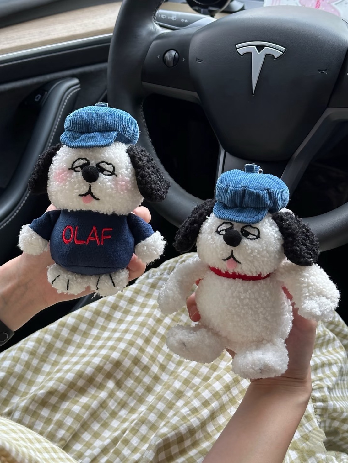 現貨 PEANUTS 歐拉夫 好夥伴 歐拉夫 多功能小狗吊飾 安全带保護套 可愛毛絨公仔玩偶