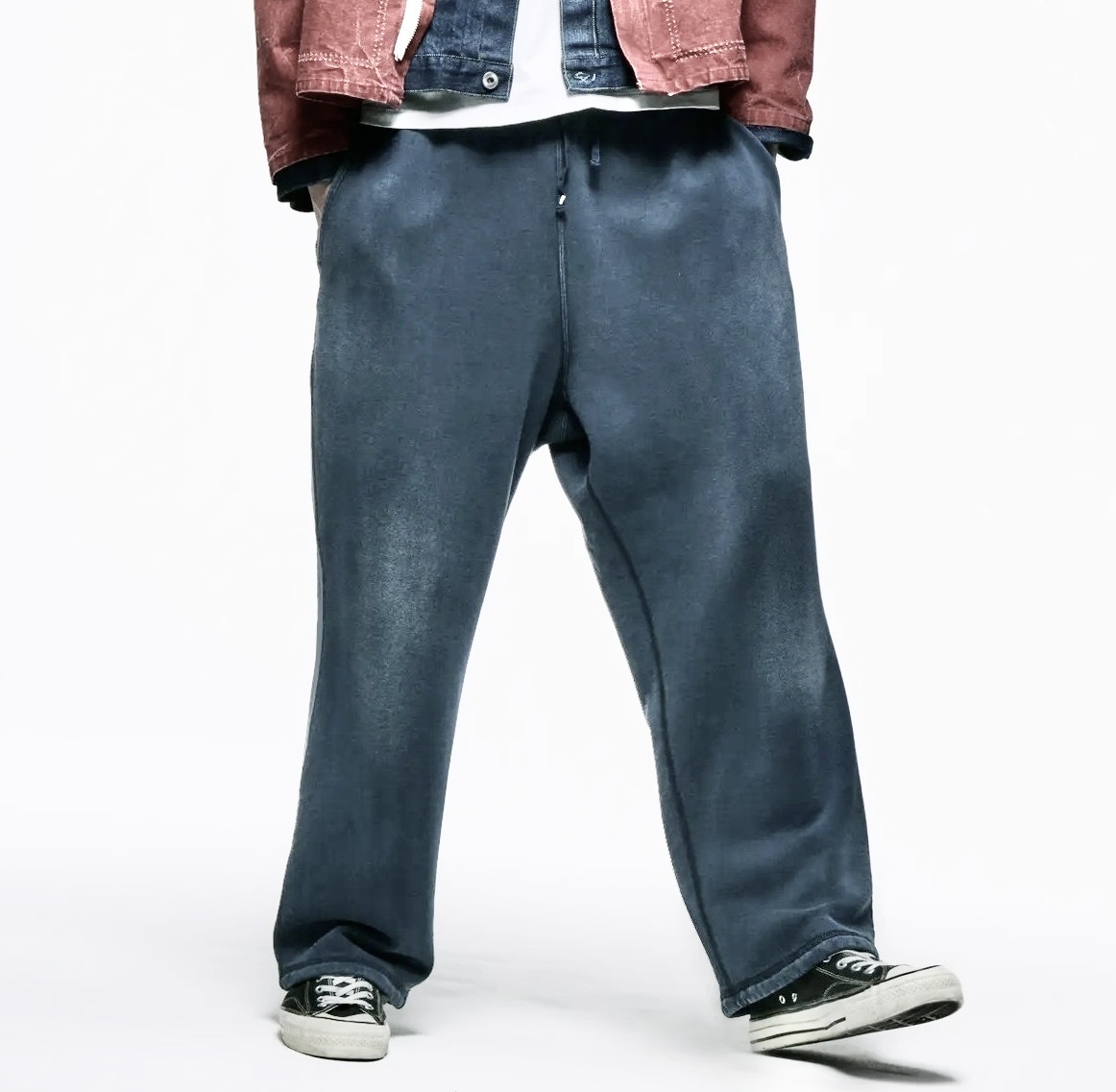 10/10 RE-STOCK: A.PRESSE 2025 A/W VINTAGE SWEAT PANTS (25AAP-05-13) - PRE ORDER ITEM (預訂中)