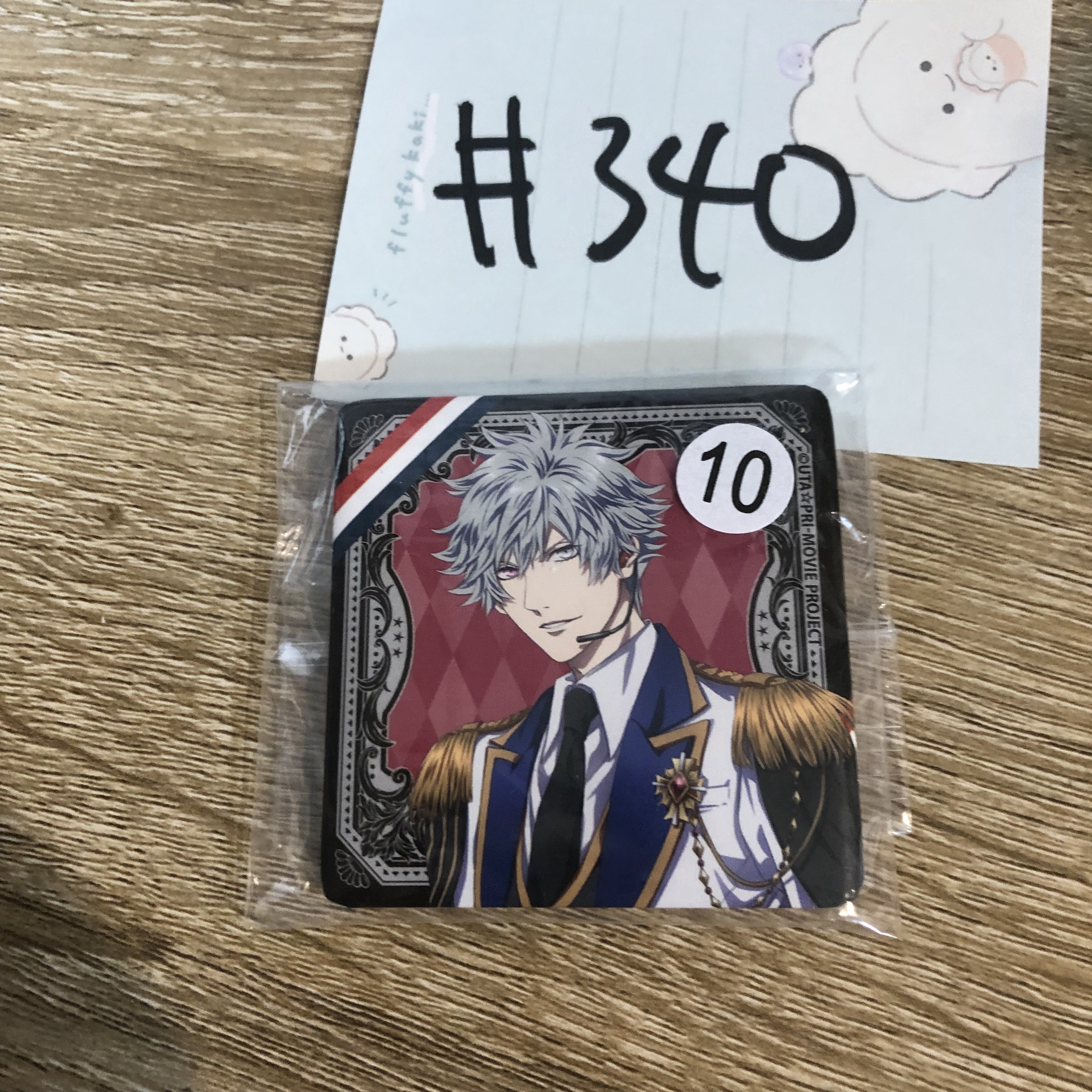 歌之王子殿下 蘭丸 襟章#340