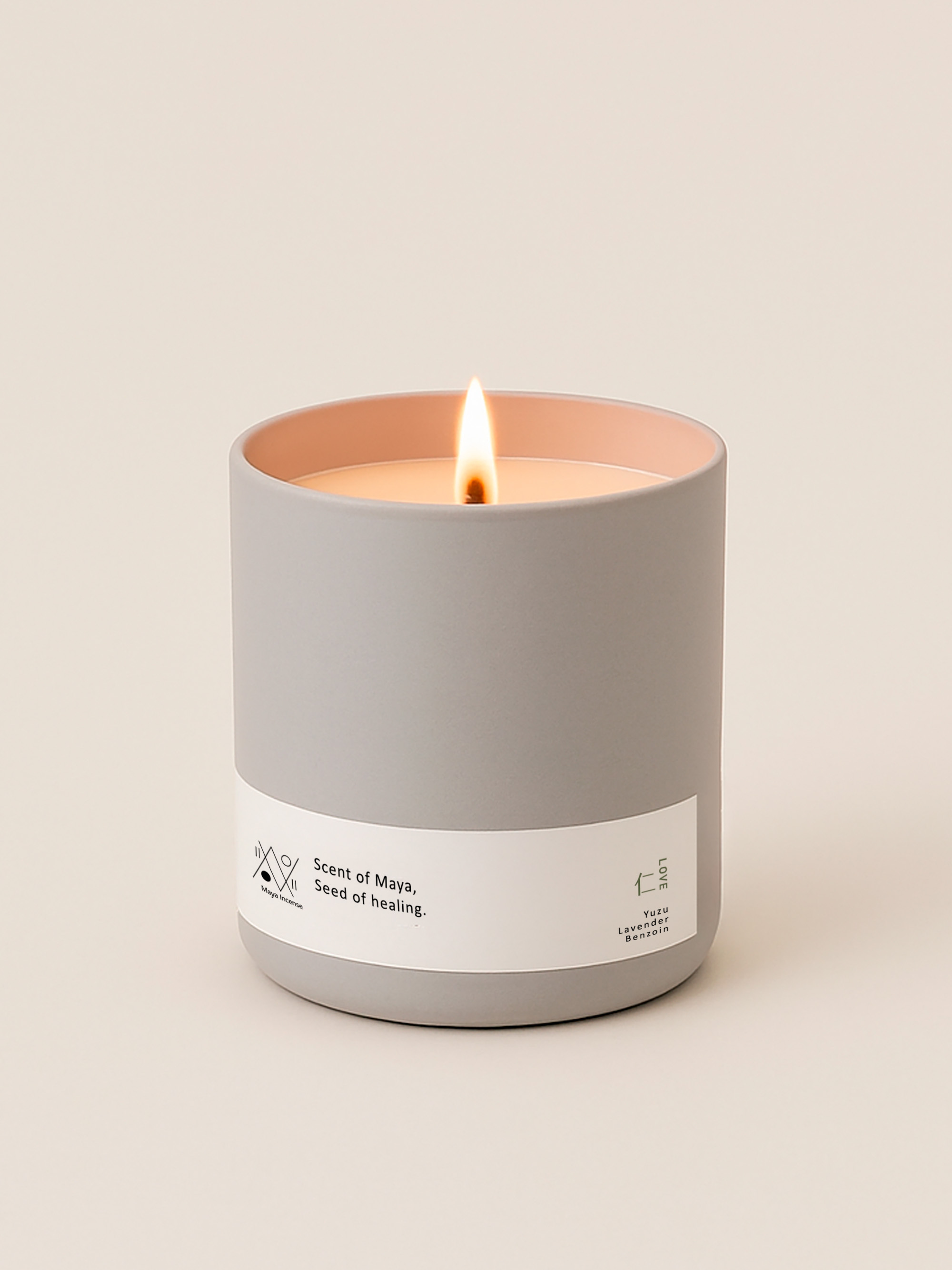 04 仁 | 心輪 | 手工精油蠟燭