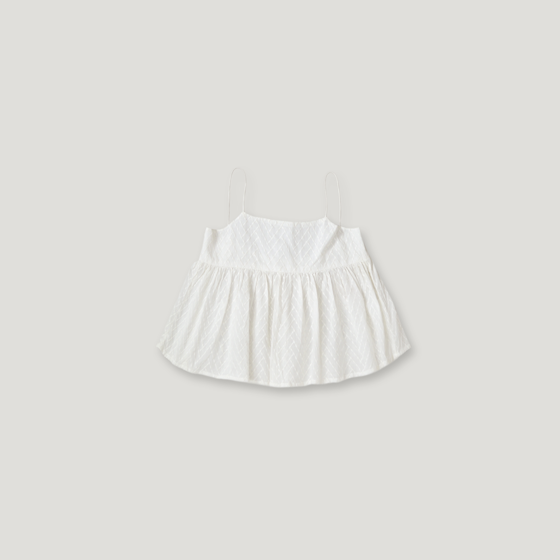 J.P.L. 細帶飾結緹花背心╭ 3色 ╮