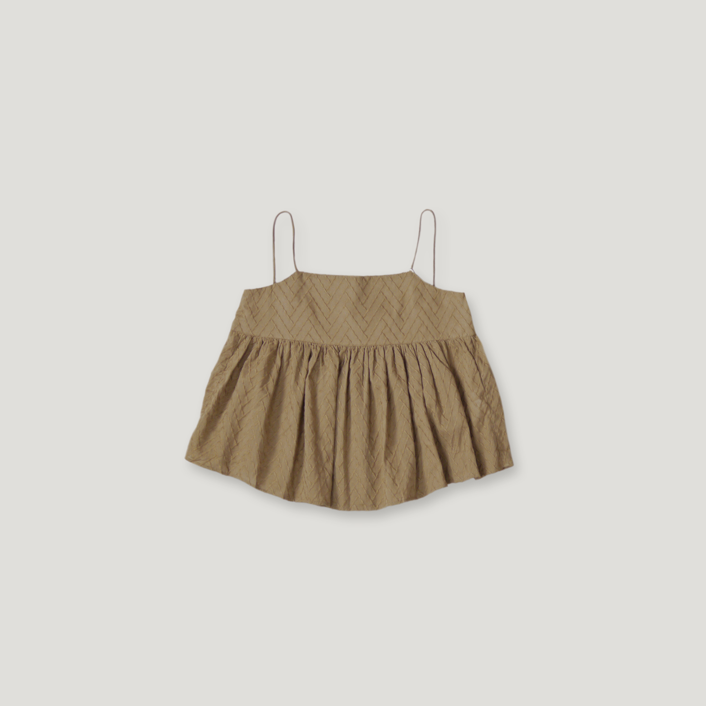 J.P.L. 細帶飾結緹花背心╭ 3色 ╮