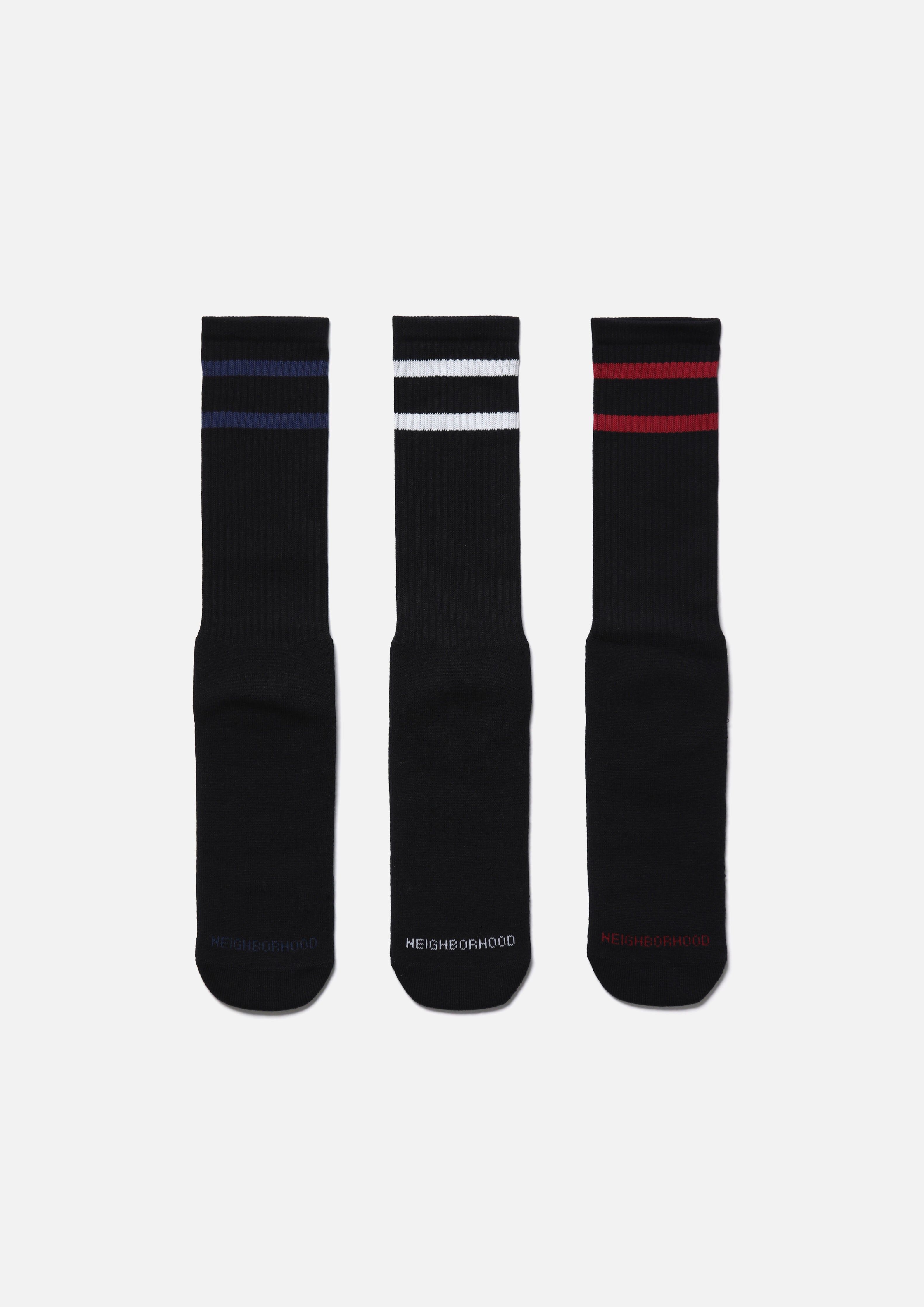 『代購商品』2025AW NEIGHBORHOOD NBHD CLASSIC 3PACK SOCKS 襪子 252KWNH-UWM01